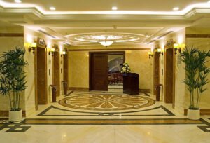 Lobby and entrance area of Emaar Royal Hotel Medina